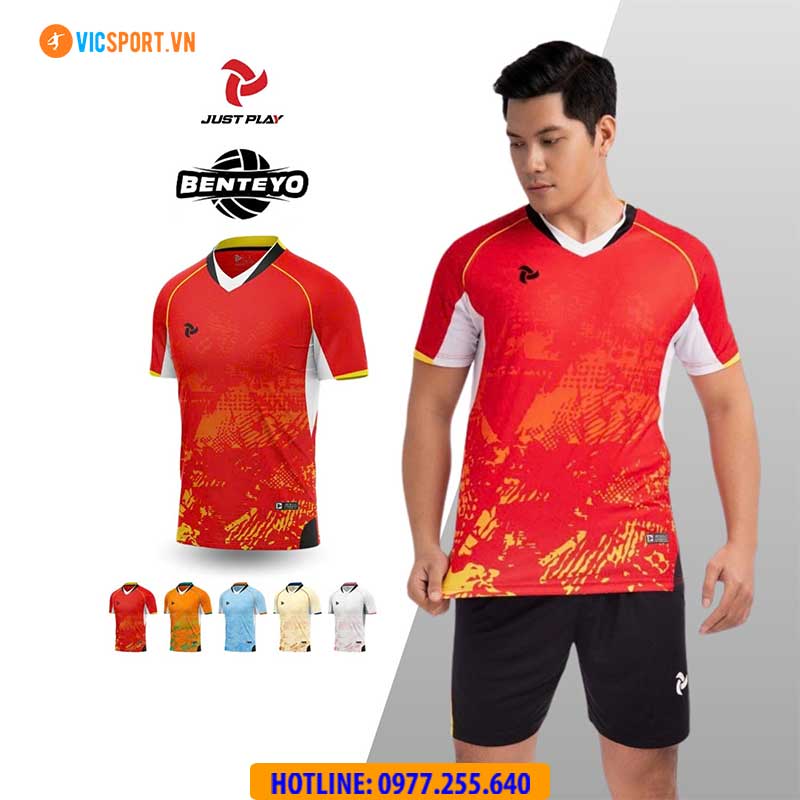 Quần áo bóng chuyền nam nữ Justplay Benteyo - Hình ảnh 15