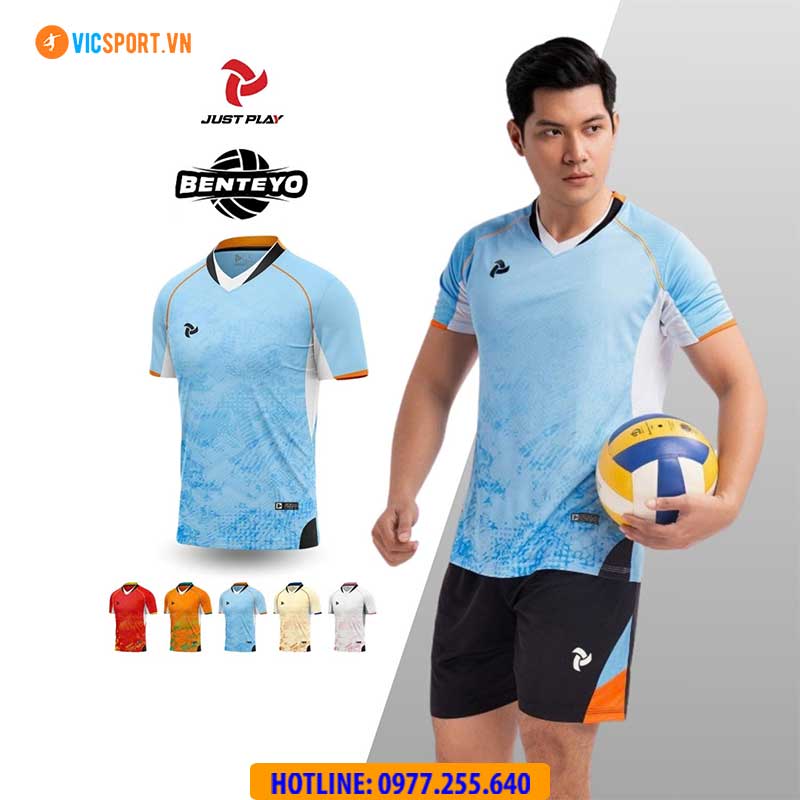 Quần áo bóng chuyền nam nữ Justplay Benteyo - Hình ảnh 13