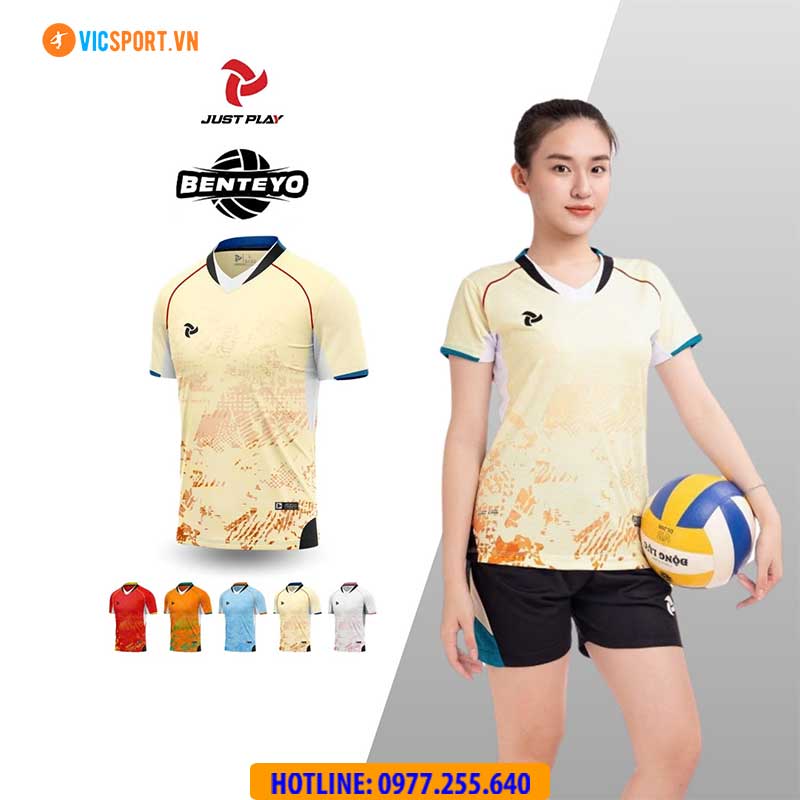 Quần áo bóng chuyền nam nữ Justplay Benteyo - Hình ảnh 18