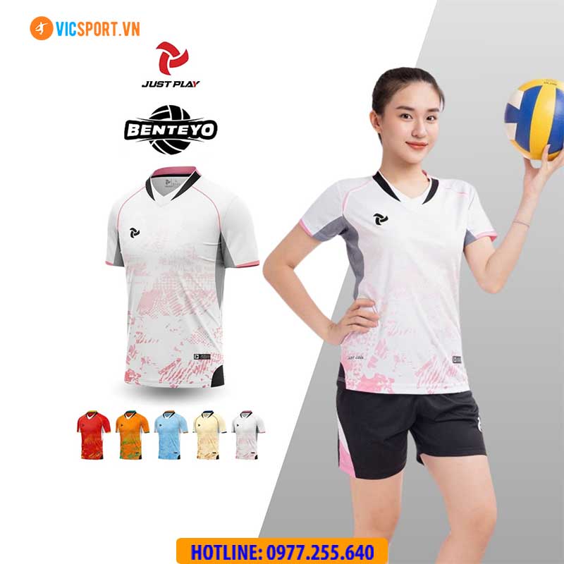 Quần áo bóng chuyền nam nữ Justplay Benteyo - Hình ảnh 20