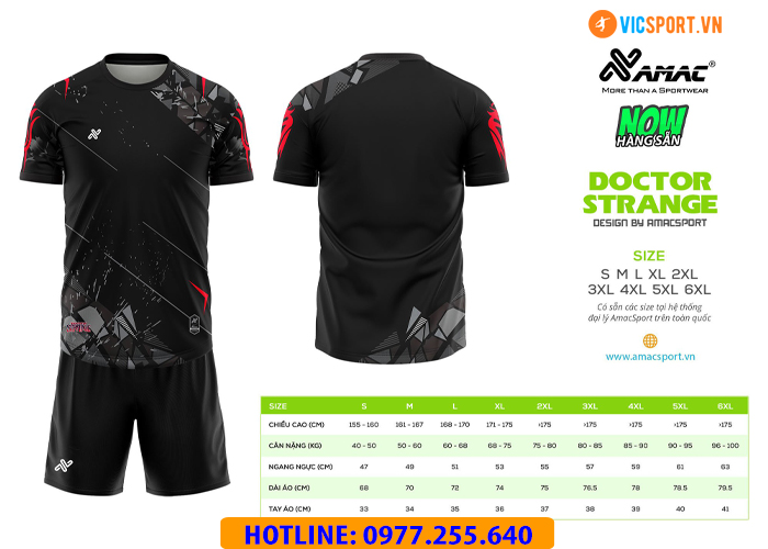 Áo đá banh thiết kế Amac Doctor Strange - Hình ảnh 14