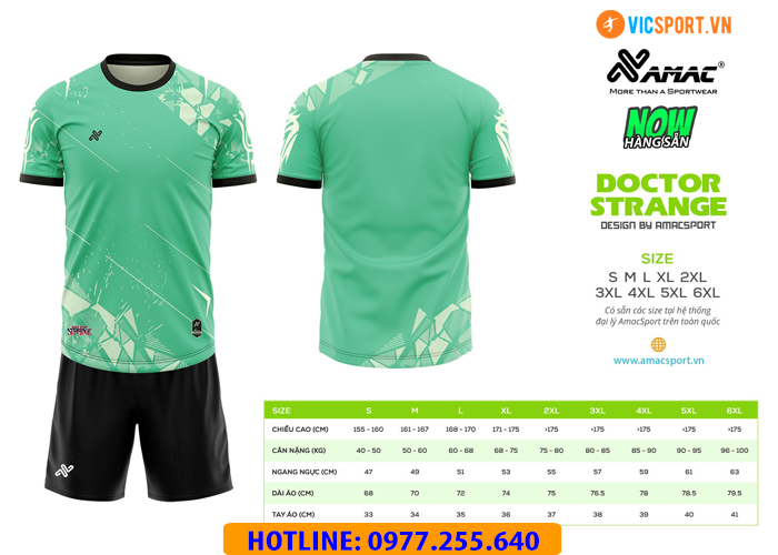 Áo đá banh thiết kế Amac Doctor Strange - Hình ảnh 9