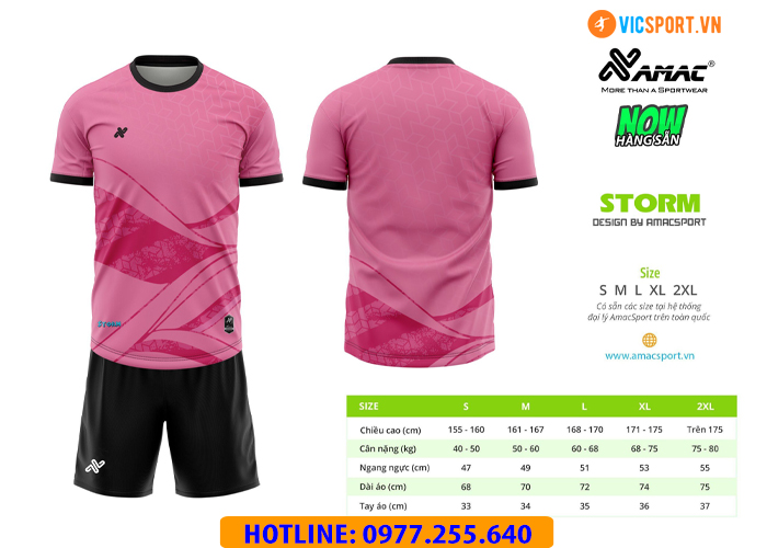 Áo đá banh thiết kế Amac Storm - Hình ảnh 13