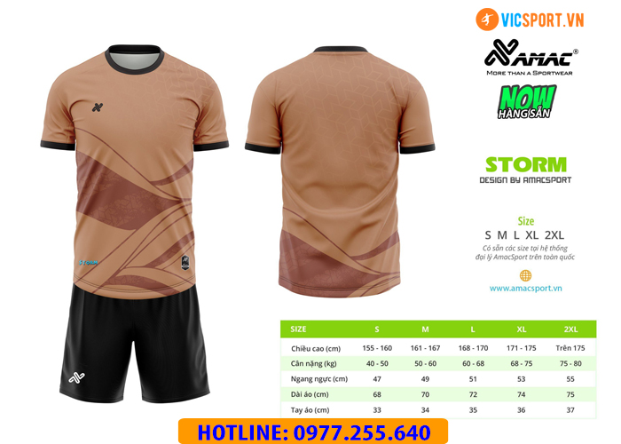 Áo đá banh thiết kế Amac Storm - Hình ảnh 12