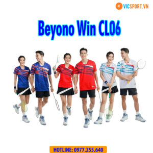 Áo cầu lông nam nữ Beyono Win CL06