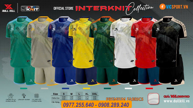 Áo đá banh không logo DullKill Interknit - Hình ảnh 20