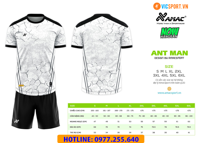 Áo đá banh thiết kế Amac Ant Man - Hình ảnh 12