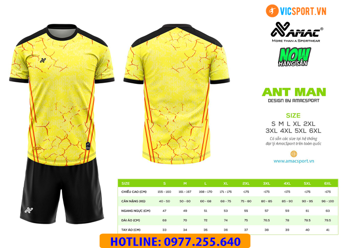 Áo đá banh thiết kế Amac Ant Man - Hình ảnh 13