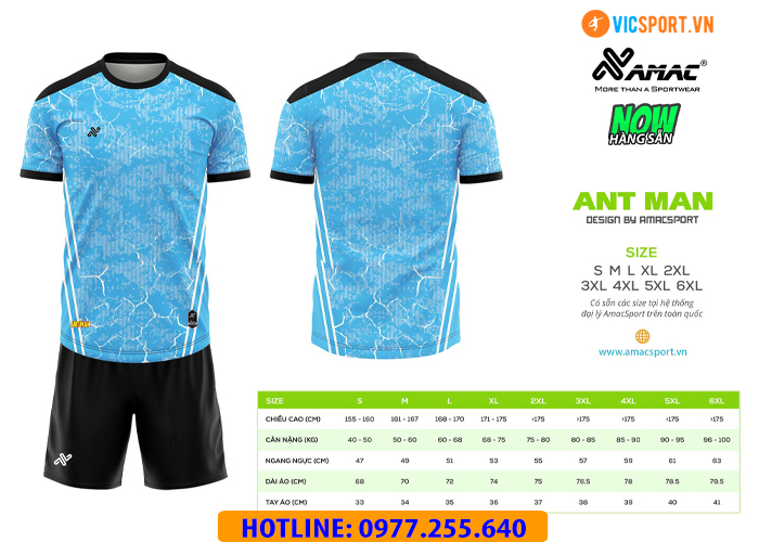Áo đá banh thiết kế Amac Ant Man - Hình ảnh 11
