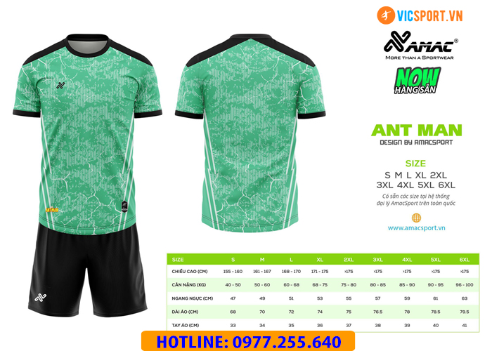Áo đá banh thiết kế Amac Ant Man - Hình ảnh 10