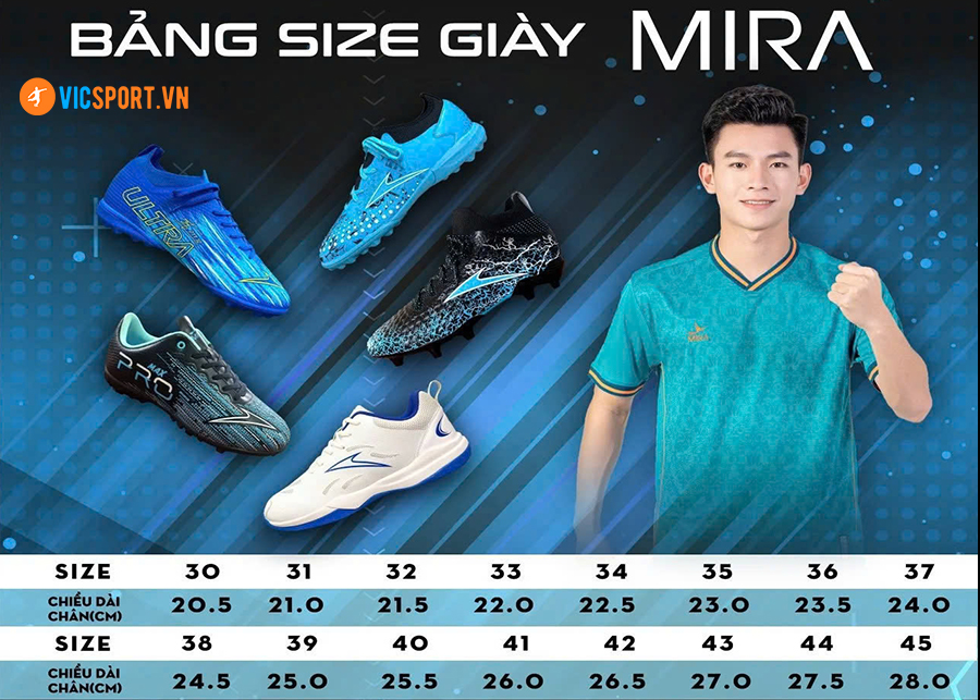 Giày cầu lông Mira Lighter đa năng - Hình ảnh 28