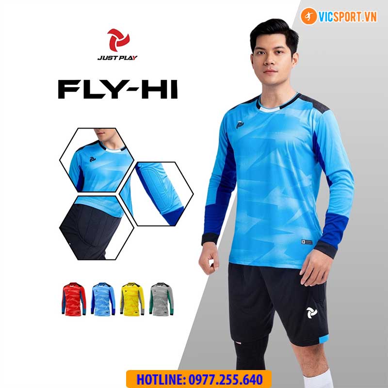 Quần áo thủ môn Justplay Fly-Hi 2 tay dài - Hình ảnh 31