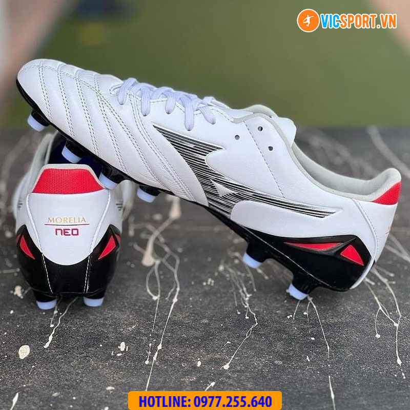 Giày đá banh chính hãng Mizuno Morelia Neo 4 Pro đế FG - Hình ảnh 6