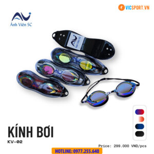 Kính bơi chính hãng Ánh Viên KV02 - hộp tròn
