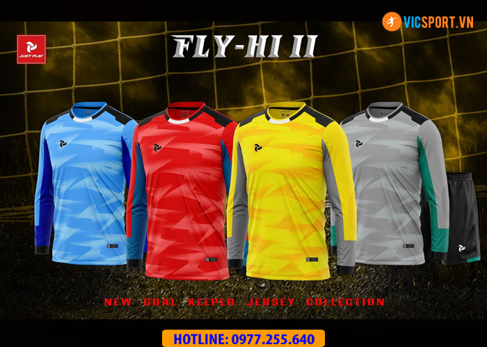Quần áo thủ môn Justplay Fly-Hi 2 tay dài - Hình ảnh 15