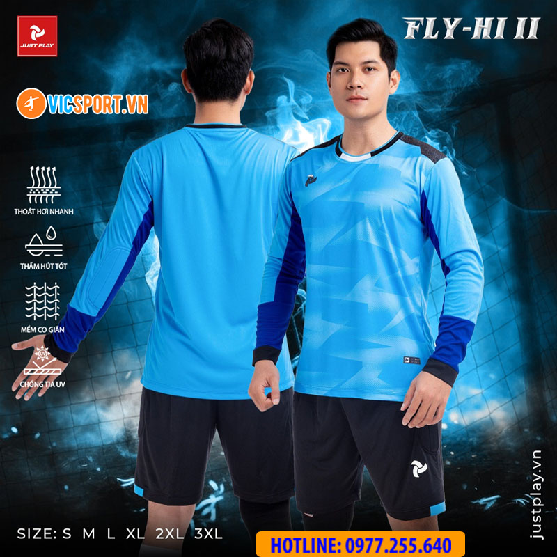 Quần áo thủ môn Justplay Fly-Hi 2 tay dài - Hình ảnh 5