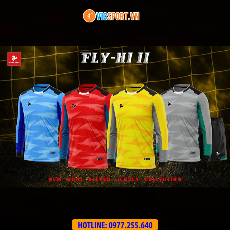 Quần áo thủ môn Justplay Fly-Hi 2 tay dài - Hình ảnh 6