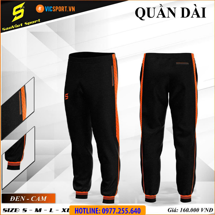 Quần dài thể thao Sao Việt - Jogging Pants - Hình ảnh 7