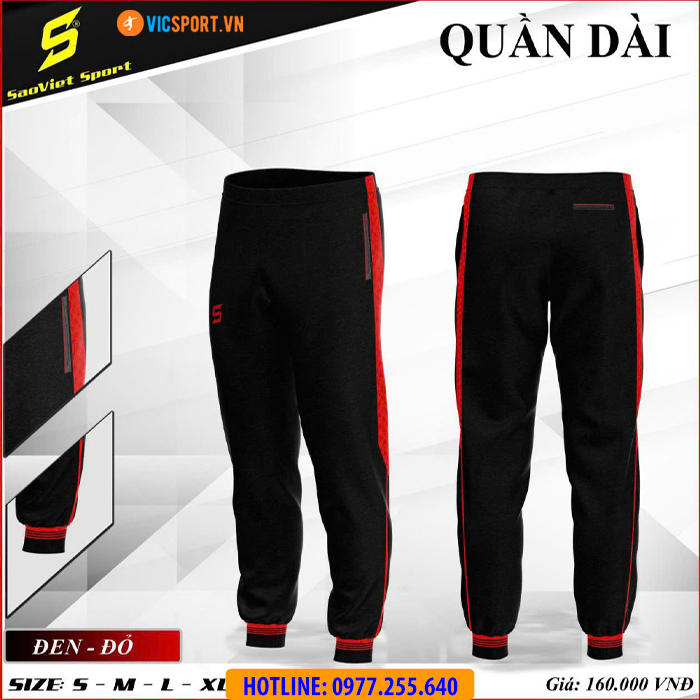 Quần dài thể thao Sao Việt - Jogging Pants - Hình ảnh 6