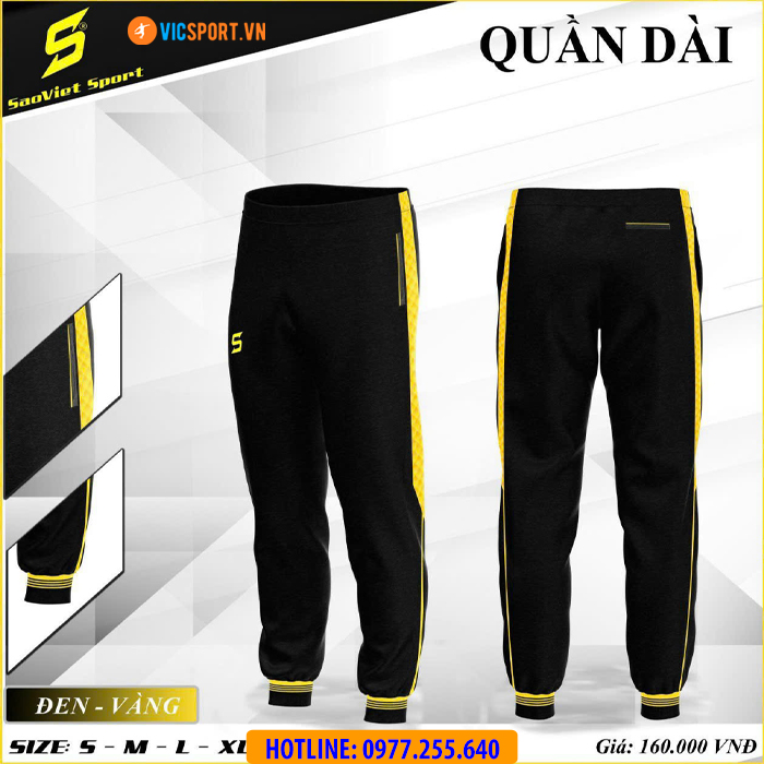 Quần dài thể thao Sao Việt - Jogging Pants - Hình ảnh 3