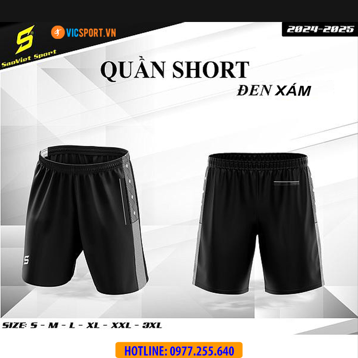 Quần short thể thao Sao Việt SV01 nhiều màu phối - Hình ảnh 2