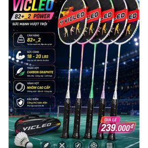 Vợt cầu lông Vicleo đan sẵn (cây)