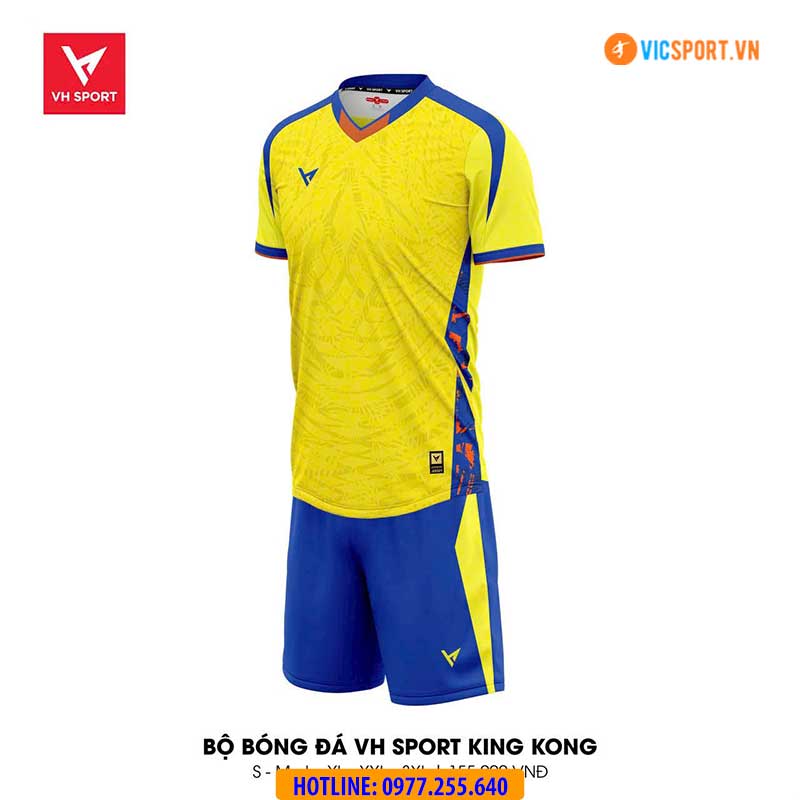 Áo đá banh không logo VH King Kong - Hình ảnh 32