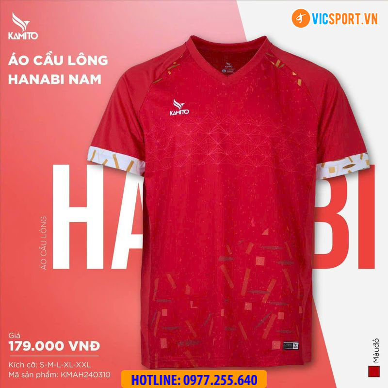 Áo cầu lông nam nữ Kamito Hanabi chính hãng - Hình ảnh 8