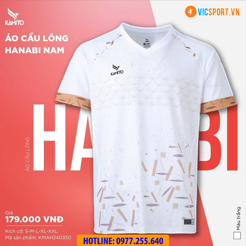 Áo cầu lông nam nữ Kamito Hanabi chính hãng - Hình ảnh 7