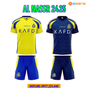 Áo đá banh Clb Al Nassr mùa giải 2024-2025 Ronaldo