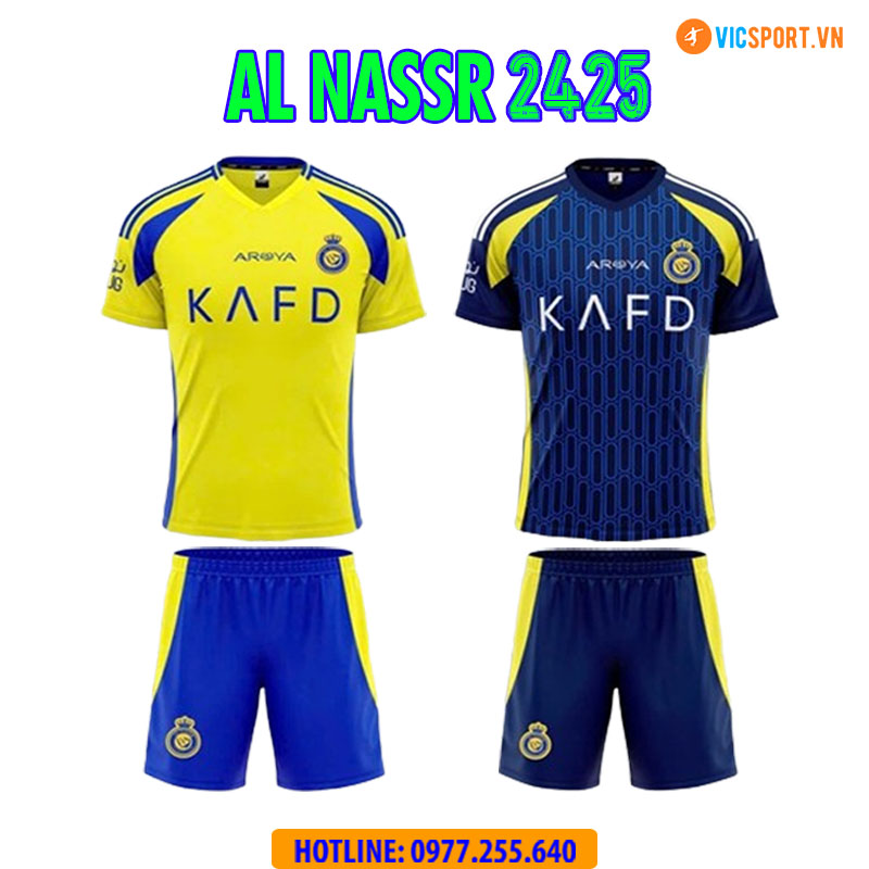 Áo đá banh Clb Al Nassr mùa giải 2024-2025 Ronaldo