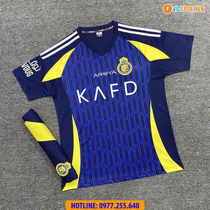 Áo đá banh Clb Al Nassr mùa giải 2024-2025 Ronaldo - Hình ảnh 11