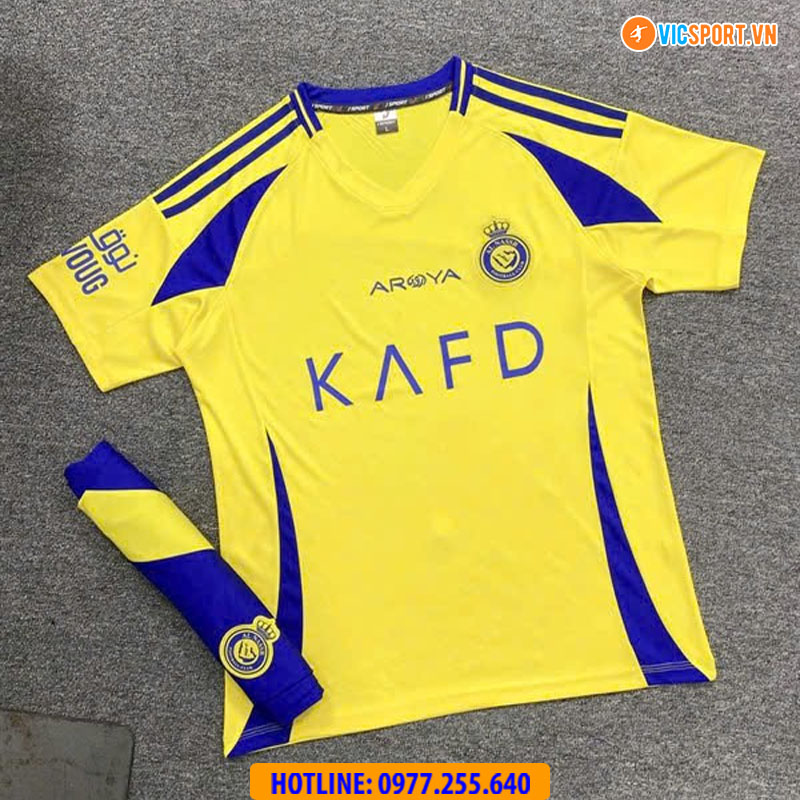 Áo đá banh Clb Al Nassr mùa giải 2024-2025 Ronaldo - Hình ảnh 10