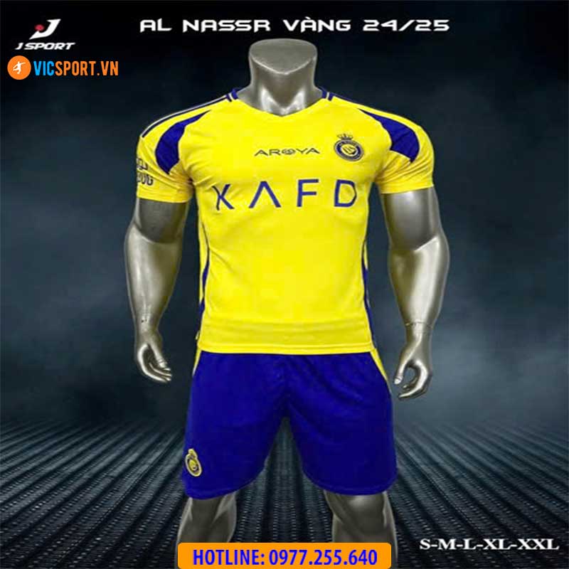 Áo đá banh Clb Al Nassr mùa giải 2024-2025 Ronaldo - Hình ảnh 22