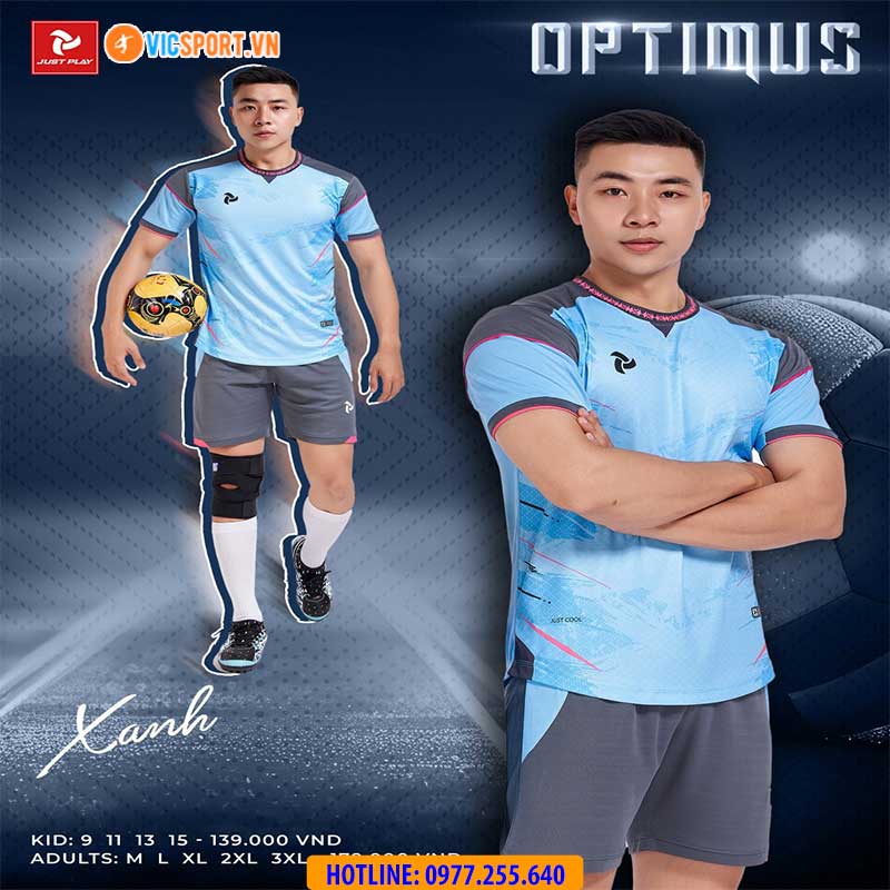 Áo đá banh không logo Justplay Optimus 2 - Hình ảnh 35