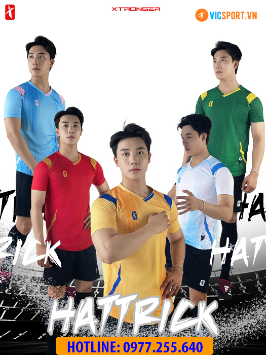 Áo đá banh không logo Xstronger Hattrick - Hình ảnh 8