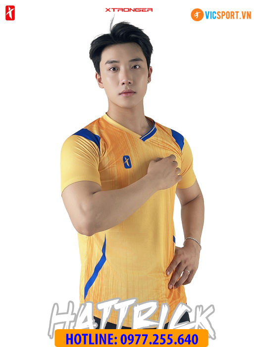 Áo đá banh không logo Xstronger Hattrick - Hình ảnh 6