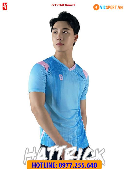 Áo đá banh không logo Xstronger Hattrick - Hình ảnh 5