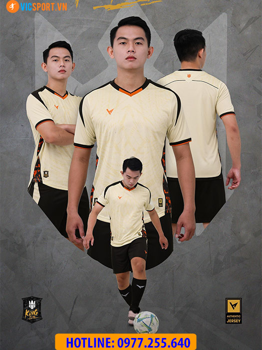 Áo đá banh không logo VH King Kong - Hình ảnh 10