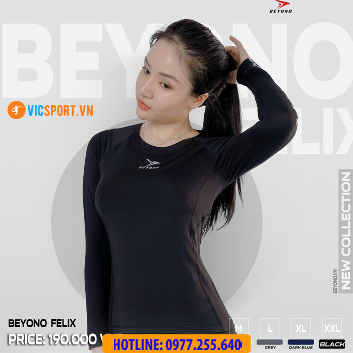 Áo lót body Beyono Felix tay dài - Hình ảnh 9
