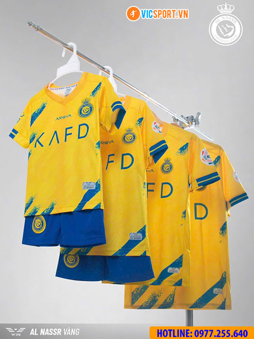 Áo đá banh Clb Al Nassr mùa giải 2024-2025 Ronaldo - Hình ảnh 4