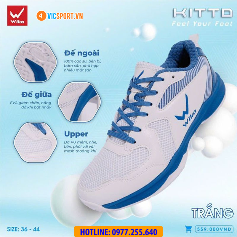 Giày thể thao đa năng Wika Kitto - Hình ảnh 13