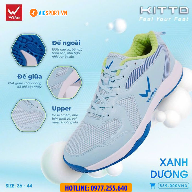 Giày thể thao đa năng Wika Kitto - Hình ảnh 12