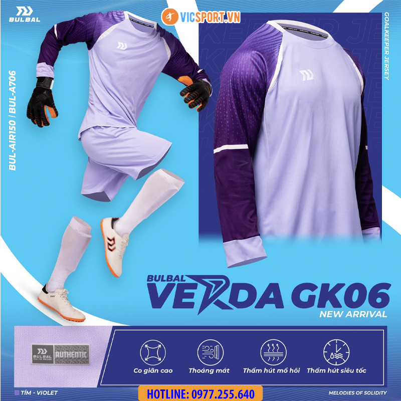 Quần áo thủ môn Bulbal Verda GK06 - Hình ảnh 6