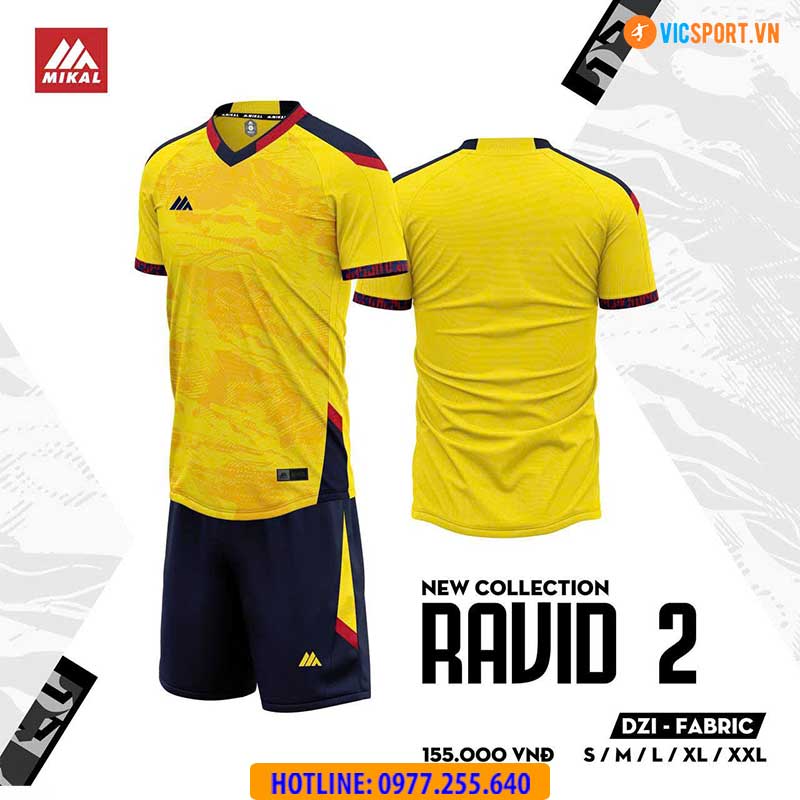 Áo đá banh không logo Mikal Ravid 2.0 - Hình ảnh 11