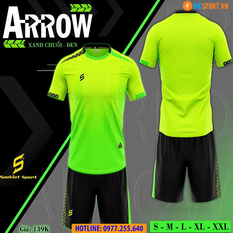 Áo đá banh không logo SV Arrow - Hình ảnh 23
