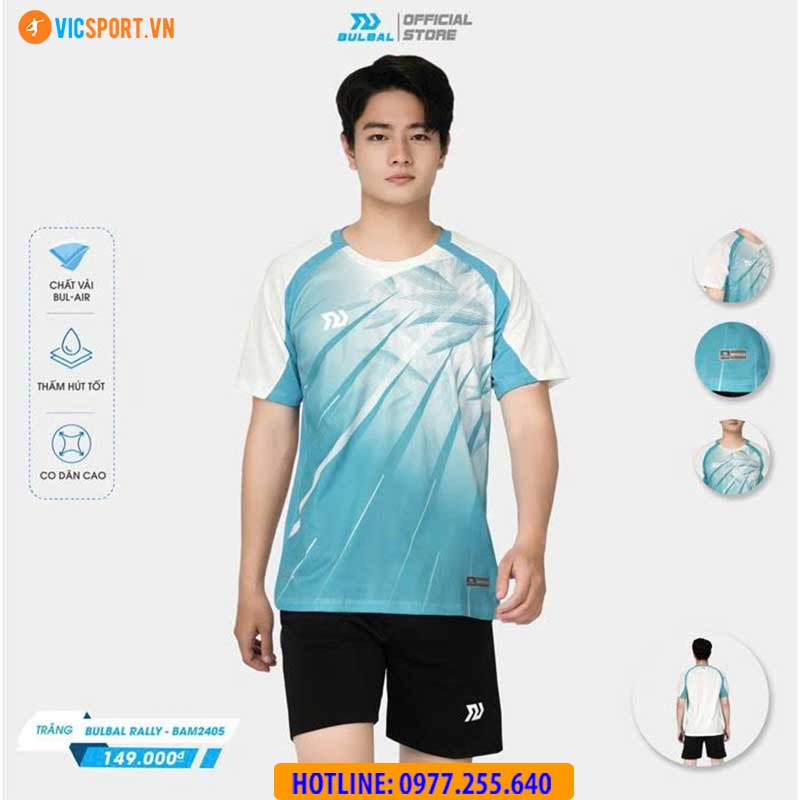 Áo cầu lông nam nữ Bulbal Rally Bam2405 - Hình ảnh 9