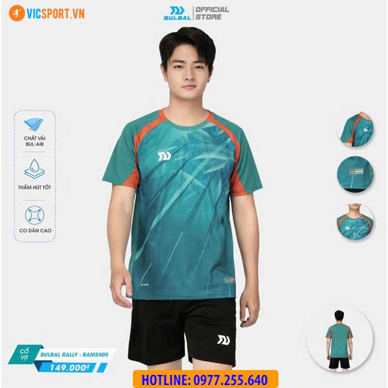 Áo cầu lông nam nữ Bulbal Rally Bam2405 - Hình ảnh 10
