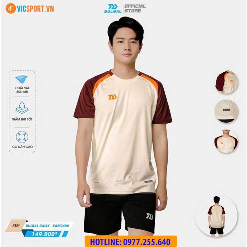 Áo cầu lông nam nữ Bulbal Rally Bam2406 - Hình ảnh 9