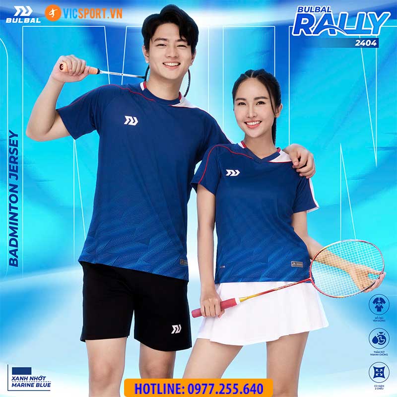 Áo cầu lông nam nữ Bulbal Rally Bam2404 - Hình ảnh 2